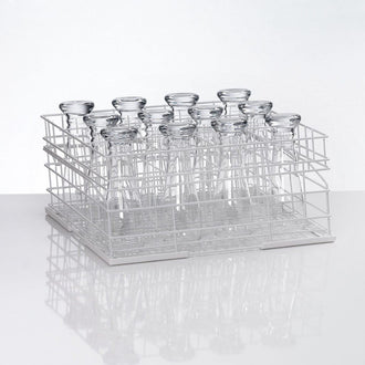 Gläserkorb aus Drahtgitter 3 Reihen mit Aufsatz 500 x 440 x 223 mm Gläserkorb aus Drahtgitter 3 Reihen mit Aufsatz 500 x 440 x 223 mm