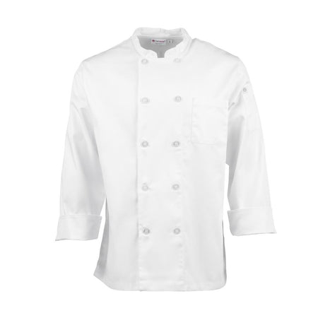 Chef Works Unisex Le Mans Chefs Jacke Weiß Chef Works Unisex Le Mans Chefs Jacke Weiß