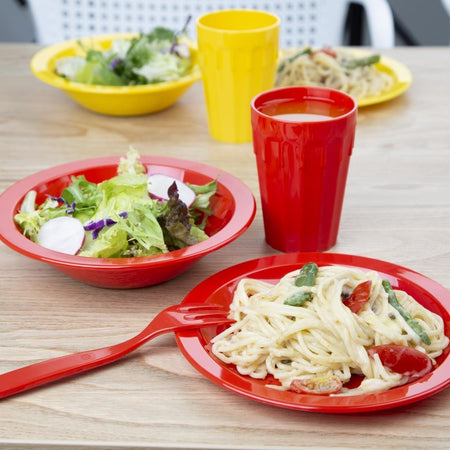 Olympia Kristallon Becher rot 26cl (12 Stück)