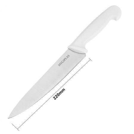 Hygiplas Kochmesser Weiß 21,8cm Hygiplas Kochmesser Weiß 21,8cm