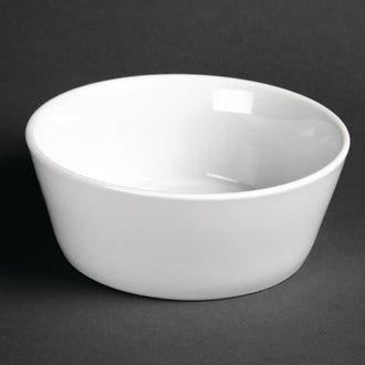 Olympia Whiteware runde konische Schalen 15cm (12 Stück) Olympia Whiteware runde konische Schalen 15cm (12 Stück)