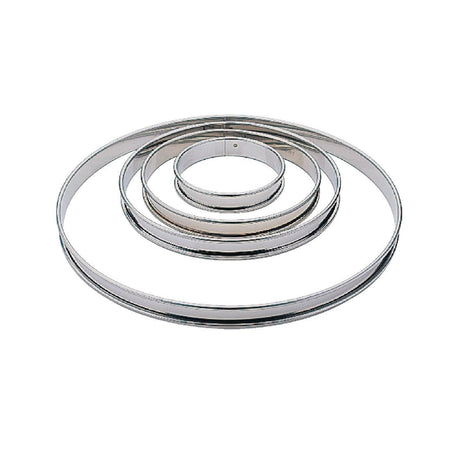 Matfer Bourgeat Flacher Tortenring glatt 16cm Matfer Bourgeat Flacher Tortenring glatt 16cm