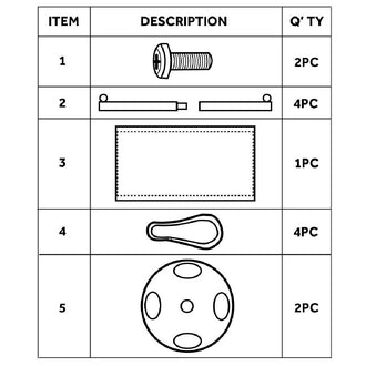 Bolero Abschirmwand rot Bolero Abschirmwand rot
