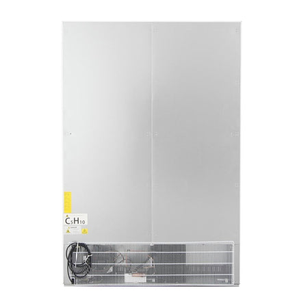 Polar C-Serie Doppeltür-Gefrierschrank Edelstahl