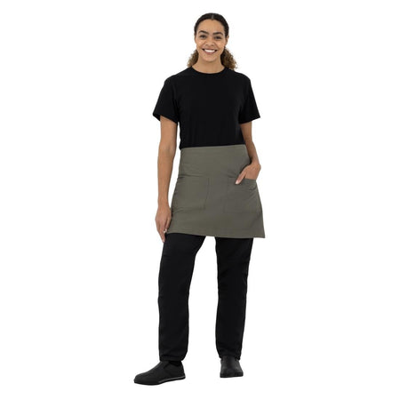 Southside Taillenschürze aus Baumwollsegeltuch Khaki Southside Taillenschürze aus Baumwollsegeltuch Khaki