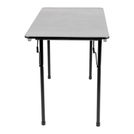 Bolero rechteckiger Klapptisch grau 122cm