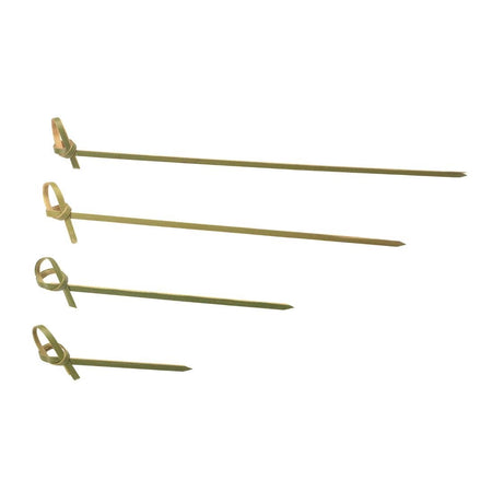 Sier Einweg-Knotenspieß Bambus 180mm (250 Stück) Sier Einweg-Knotenspieß Bambus 180mm (250 Stück)