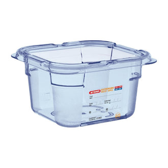 Araven GN1/6 ABS Lebensmittelbehälter blau 100mm Araven GN1/6 ABS Lebensmittelbehälter blau 100mm