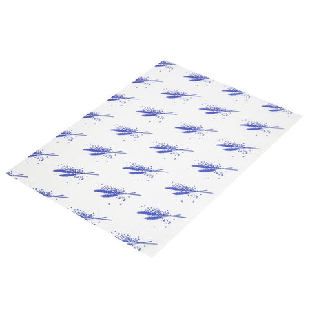 Hamburgerpapier blau (1000 Stück)