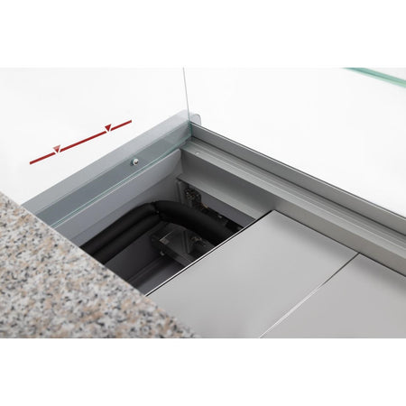 Zoin Tibet Abgabentheke Grau 1000mm