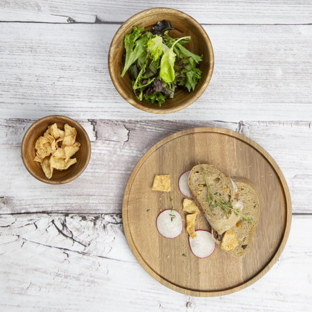 Olympia Acacia Schalen 100(T) x 50(H)mm Olympia Acacia Schalen 100(T) x 50(H)mm