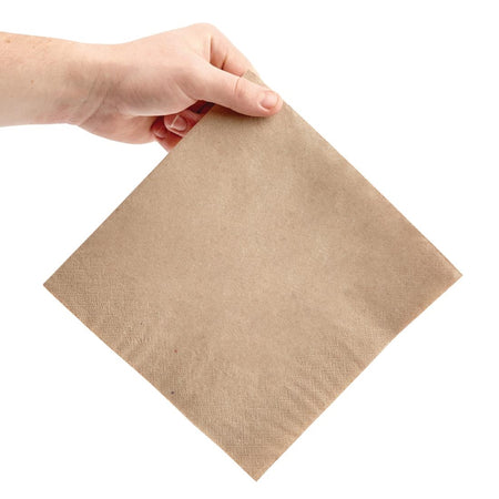 Fiesta Recyclable Dinner-Servietten 1/4 recyceltes Kraftpapier 40cm (2000 Stück) Fiesta Recyclable Dinner-Servietten 1/4 recyceltes Kraftpapier 40cm (2000 Stück)