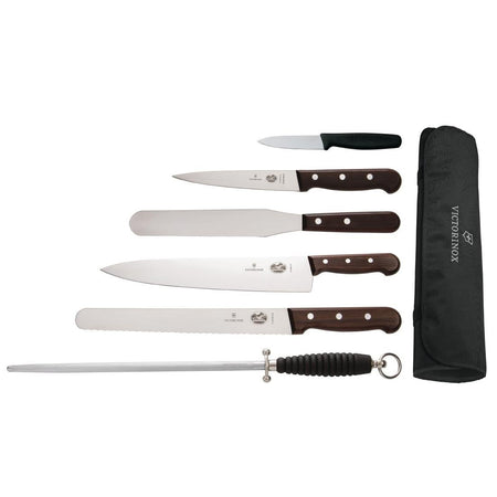 Victorinox 6-teiliges Messerset mit 25cm Kochmesser