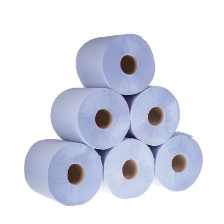 Jantex Handtuchrollen für Innenabrollung blau 1-lagig (6 Stück) Jantex Handtuchrollen für Innenabrollung blau 1-lagig (6 Stück)