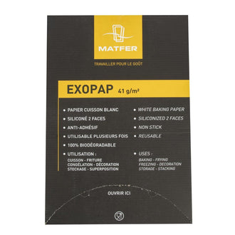 Matfer Bourgeat Exopap-Backpapier 600 x 400mm (500 Stück) Matfer Bourgeat Exopap-Backpapier 600 x 400mm (500 Stück)