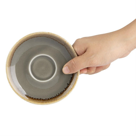 Olympia Kiln Untertassen Rauch 11,5cm