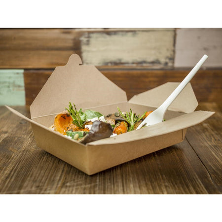 Vegware No.2 Lebensmittelbox 1500ml (280 Stück) Vegware No.2 Lebensmittelbox 1500ml (280 Stück)