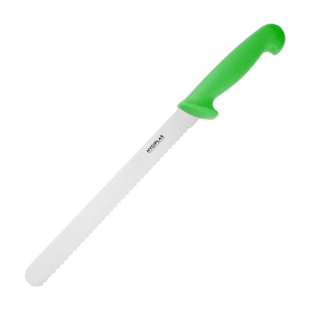 Hygiplas Sägezahnmesser Grün 24,8cm