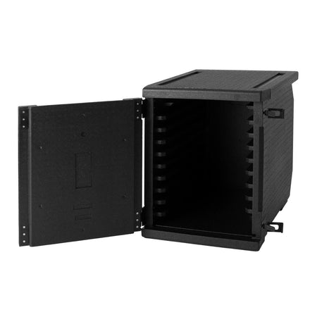 Cambro isolierter Frontlader Lebensmitteltransportbehälter 126L mit 9 Schienen