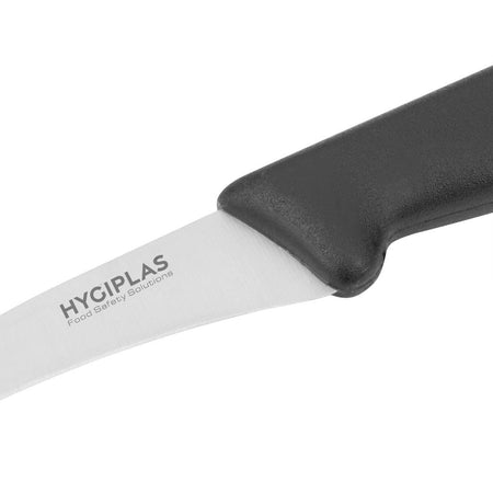 Hygiplas schwarz Tourniermesser 7cm Hygiplas schwarz Tourniermesser 7cm