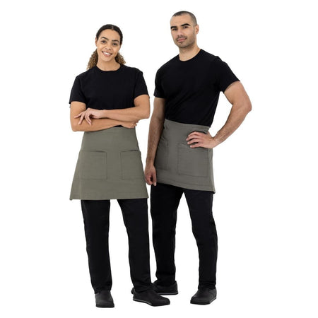 Southside Taillenschürze aus Baumwollsegeltuch Khaki Southside Taillenschürze aus Baumwollsegeltuch Khaki