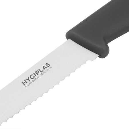 Hygiplas schwarz Tomatenmesser 10cm