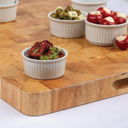 Olympia Whiteware Auflaufförmchen 8cm (12 Stück) Olympia Whiteware Auflaufförmchen 8cm (12 Stück)