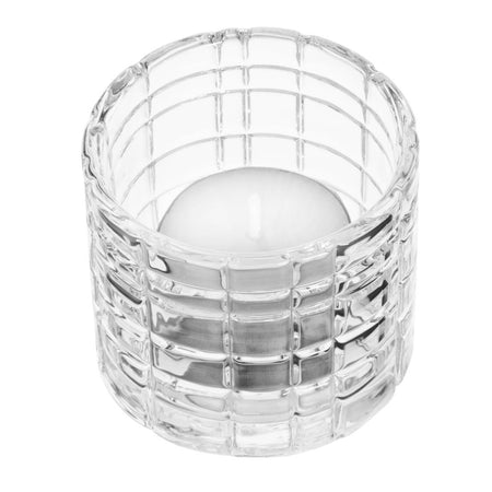Olympia Geo Glas Teelichthalter 64x57mm (6 Stück) Olympia Geo Glas Teelichthalter 64x57mm (6 Stück)