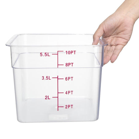 Hygiplas Vorratsbehälter quadratisch 5,5L Hygiplas Vorratsbehälter quadratisch 5,5L