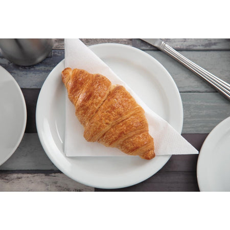 Olympia Whiteware Teller mit schmalem Rand 18cm (12 Stück) Olympia Whiteware Teller mit schmalem Rand 18cm (12 Stück)