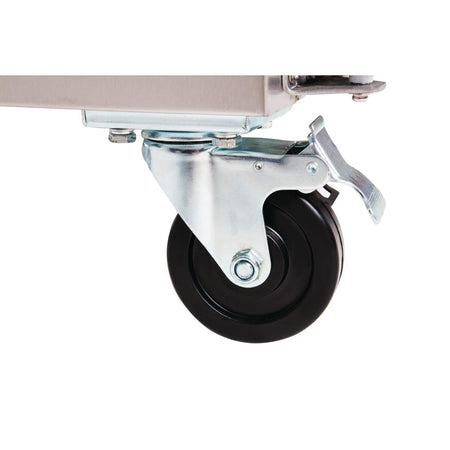 Polar Serie U 3-türige GN-Saladette mit Schutzhaube