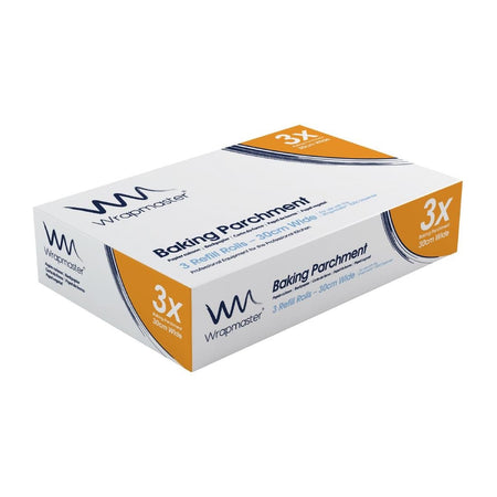 Wrapmaster Backpapier Nachfüllpackung 30cm x 50m (3 Stück) Wrapmaster Backpapier Nachfüllpackung 30cm x 50m (3 Stück)