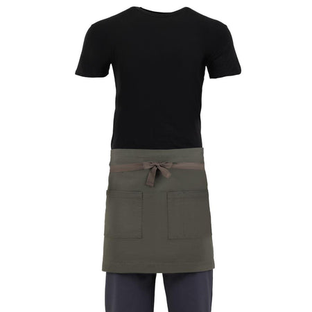 Southside Taillenschürze aus Baumwollsegeltuch Khaki Southside Taillenschürze aus Baumwollsegeltuch Khaki