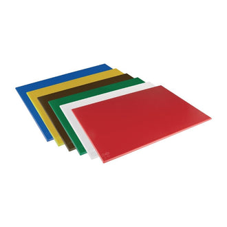 Hygiplas Hochdichte Weiße Schneidebrett Groß 600x450x12mm Hygiplas Hochdichte Weiße Schneidebrett Groß 600x450x12mm