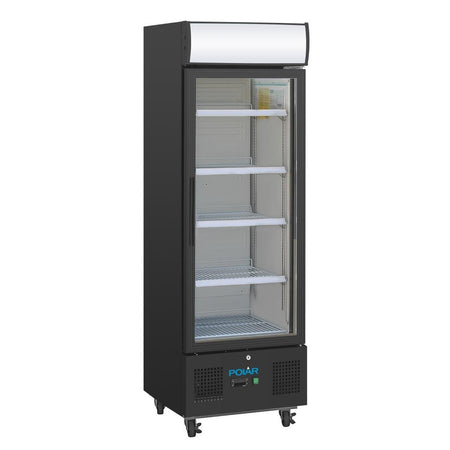 Polar G-Serie Standkühlschrank mit Display 218Ltr Schwarz Polar G-Serie Standkühlschrank mit Display 218Ltr Schwarz