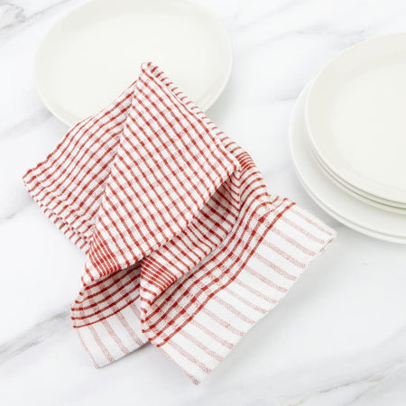 Vogue Wonderdry Geschirrtücher rot (10 Stück)