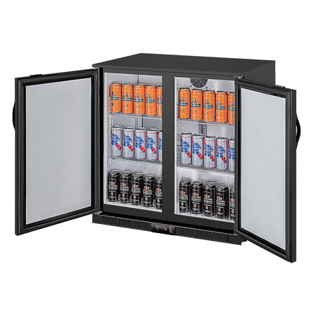 Polar Serie G Barkühlschrank mit 2 verdeckten Klapptüren 208L Polar Serie G Barkühlschrank mit 2 verdeckten Klapptüren 208L