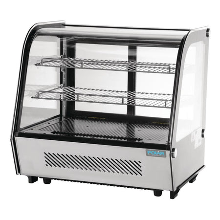 Polar G-Serie Energieeffizienter Tischplatten-Kühlschrank für Lebensmittel-Schwarz 120Ltr Polar G-Serie Energieeffizienter Tischplatten-Kühlschrank für Lebensmittel-Schwarz 120Ltr