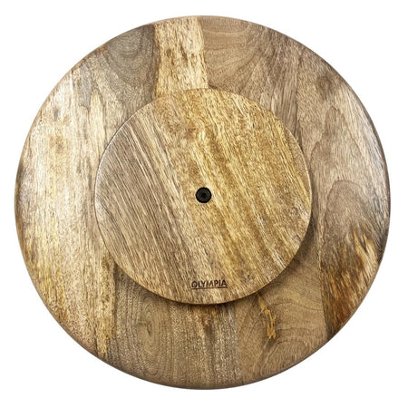 Olympia Drehbarer Kuchenständer Mangoholz - 330x40mm Olympia Drehbarer Kuchenständer Mangoholz - 330x40mm