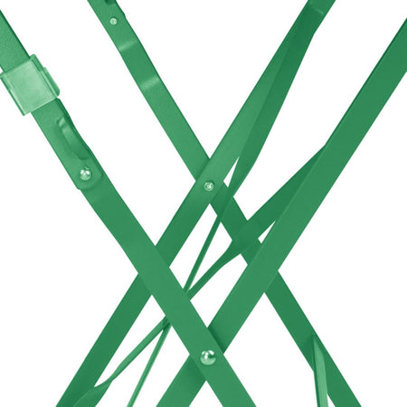 Bolero Perth Waldgrün Pflasterstil Quadratischer Tisch 600mm