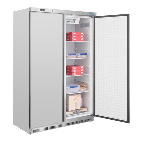 Polar C-Serie Doppeltür-Gefrierschrank Edelstahl
