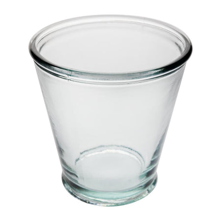 Olympia konische Trinkgläser aus recyceltem Glas, 220 ml, 6 Stück Olympia konische Trinkgläser aus recyceltem Glas, 220 ml, 6 Stück