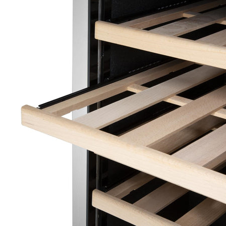 Polar G-Serie Einzonen-Weinkühlschrank Edelstahl 192 Flaschen