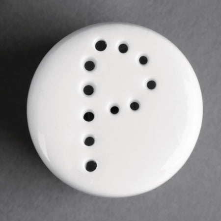 Olympia Whiteware Pfefferstreuer 8cm (12 Stück) Olympia Whiteware Pfefferstreuer 8cm (12 Stück)