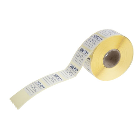Hygiplas Etikett 25mm Use By (1000 Stück)