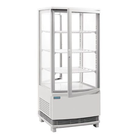 Polar C-Series Energiesparender Kühlschrank mit Gebogener Tür Weiß 86Ltr Polar C-Series Energiesparender Kühlschrank mit Gebogener Tür Weiß 86Ltr