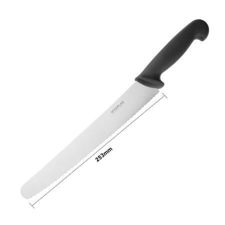 Hygiplas schwarz Bäckermesser 25cm Hygiplas schwarz Bäckermesser 25cm