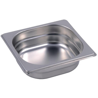 Gastro M Edelstahl GN-Behälter 6,5cm GN1/6 Gastro M Edelstahl GN-Behälter 6,5cm GN1/6