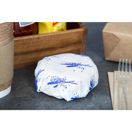 Hamburgerpapier blau (1000 Stück) Hamburgerpapier blau (1000 Stück)