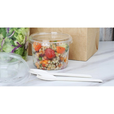 Fiesta Recycelbare rPET Deli-Becher 455ml/16oz (300 Stück) Fiesta Recycelbare rPET Deli-Becher 455ml/16oz (300 Stück)